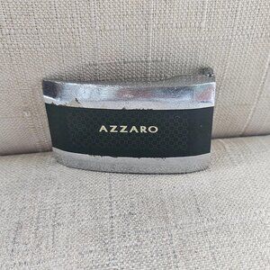 Vintage Azzaro Belt Buckle Silver/Black Tone Buckle Only